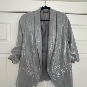 Alberto Makali Silver Blazer